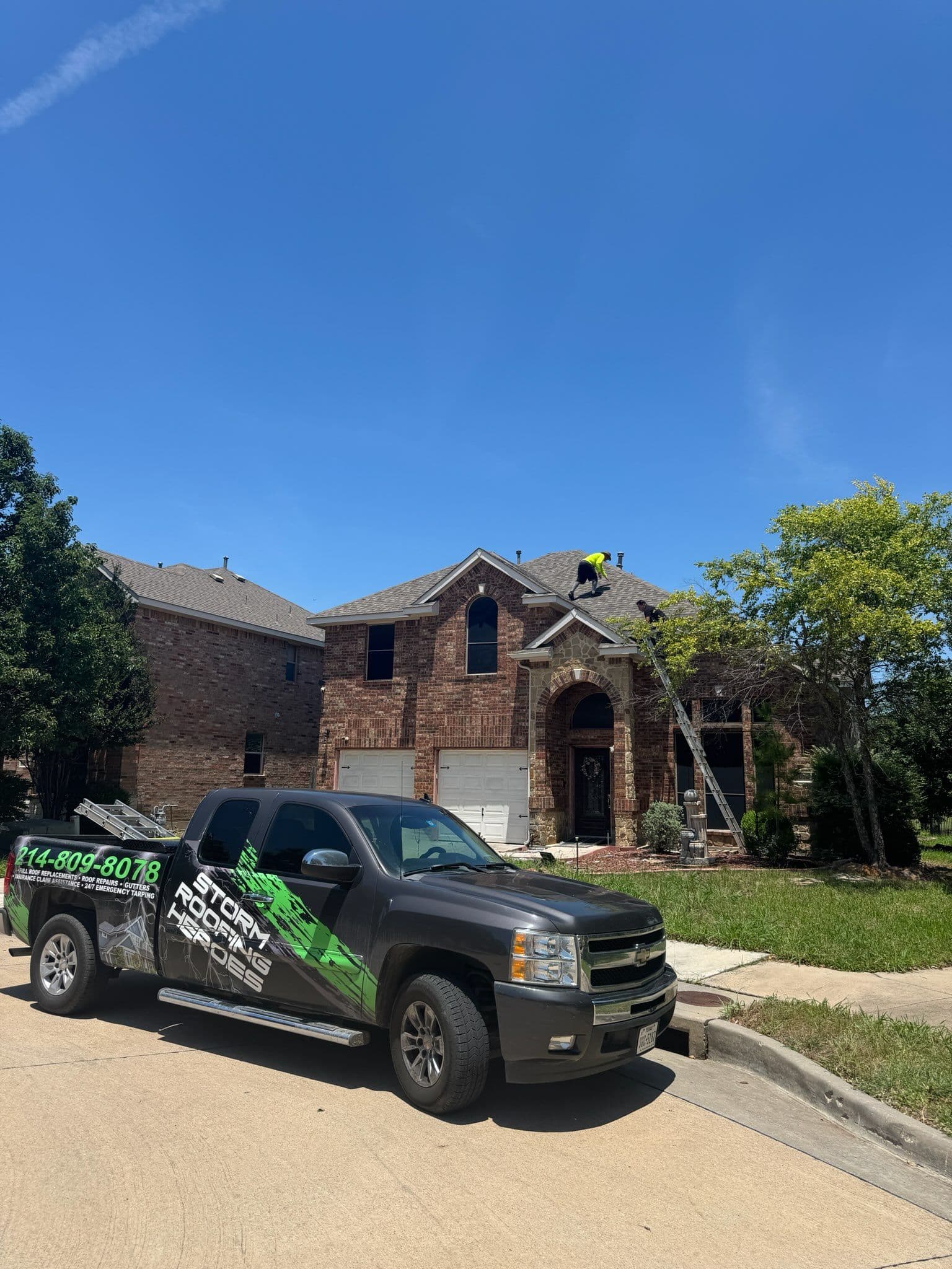 Grand Prairie Home Roof Inspection Day image